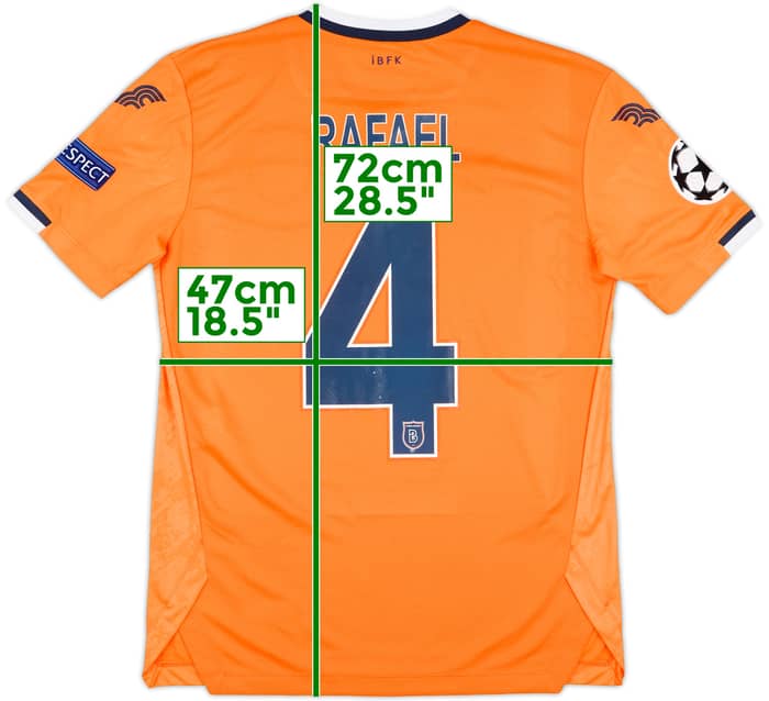 2020-21 Istanbul Basaksehir Match Issue Champions League Home Shirt Rafael #4
