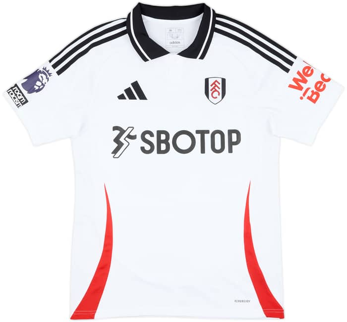 2024-25 Fulham Match Issue Home Shirt Andreas #18