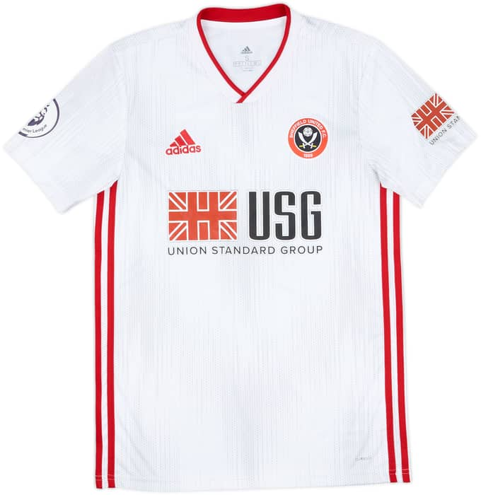 2019-20 Sheffield United Match Issue Away Shirt Norwood #16