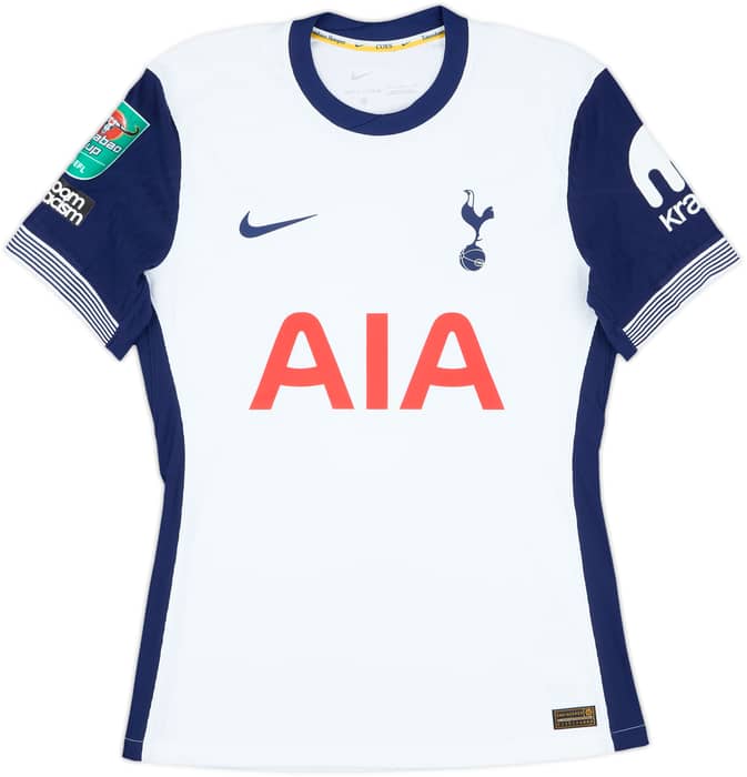 2024-25 Tottenham Match Issue Carabao Cup Home Shirt Reguilon #3