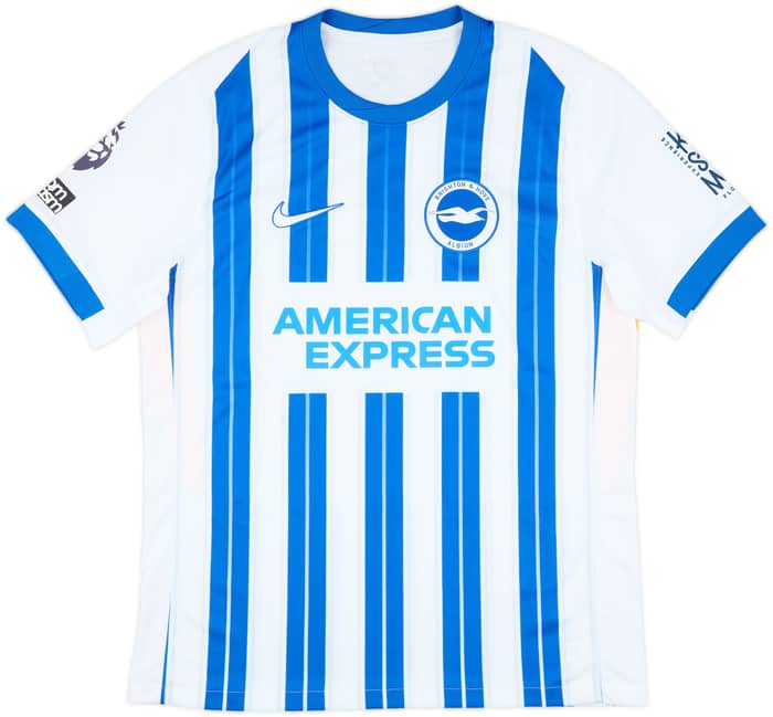 2024-25 Brighton Match Issue Home Shirt Welbeck #18