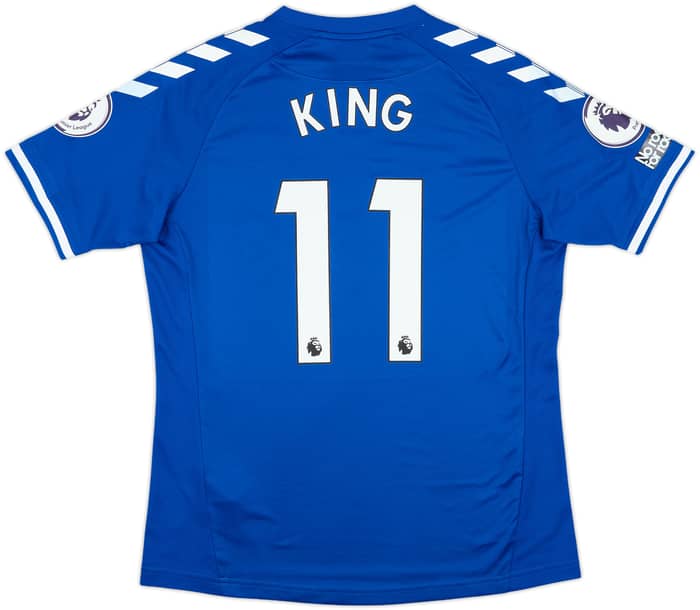 2020-21 Everton Match Issue Home Shirt King #11