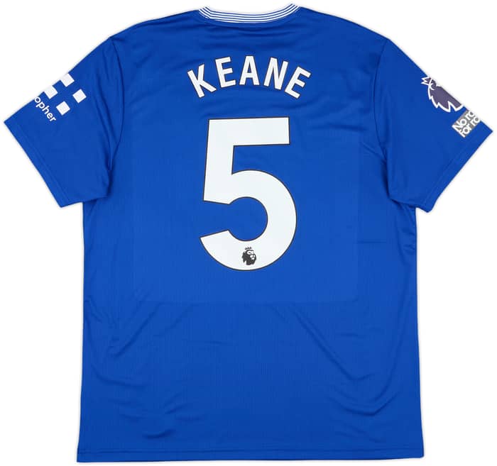 2024-25 Everton Match Issue Home Shirt Keane #5