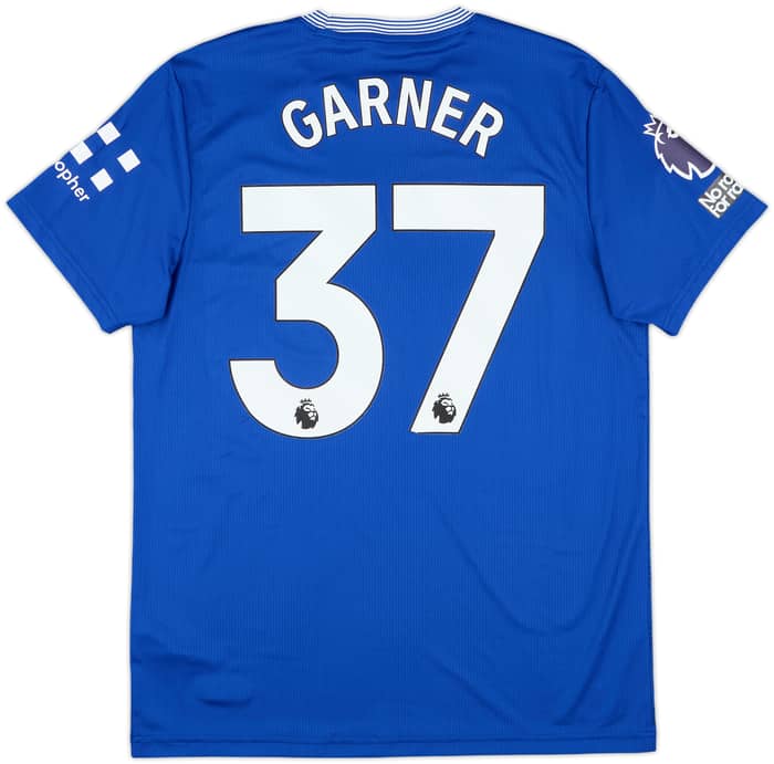 2024-25 Everton Match Issue Home Shirt Garner #37