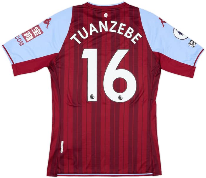 2021-22 Aston Villa Match Issue Home Shirt Tuanzebe #16
