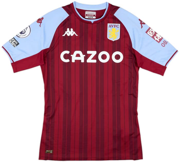 2021-22 Aston Villa Match Issue Home Shirt Tuanzebe #16