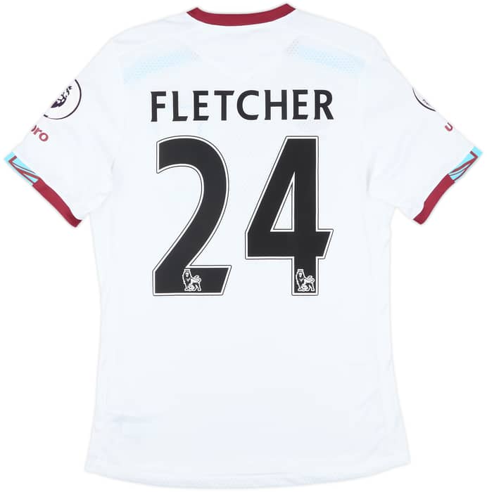 2016-17 West Ham Match Issue Away Shirt Fletcher #24