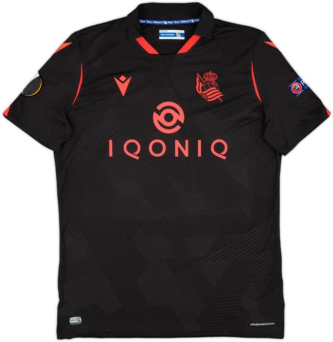 2020-21 Real Sociedad Match Issue Europa League Away Shirt Januzaj #11