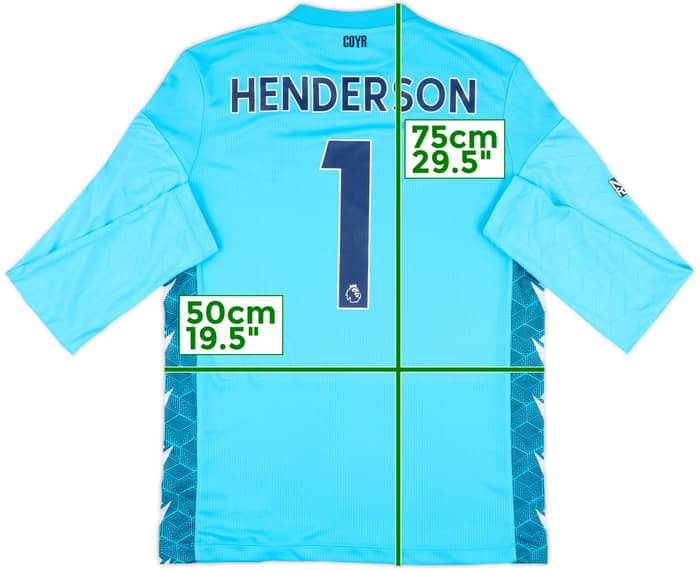 2022-23 Nottingham Forest Match Issue Carabao Cup GK Shirt Henderson #1