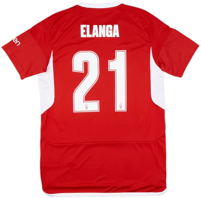 2023-24 Nottingham Forest Match Issue FA Cup Home Shirt Elanga #21