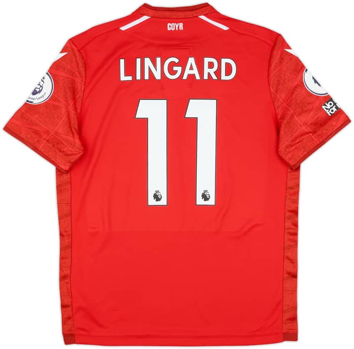 2022-23 Nottingham Forest Match Issue Home Shirt Lingard #11