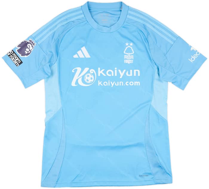 2024-25 Nottingham Forest Match Issue Third Shirt Elanga #21