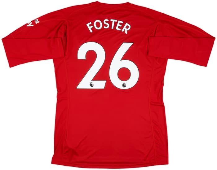 2018-19 Watford Match Issue GK Shirt Foster #26
