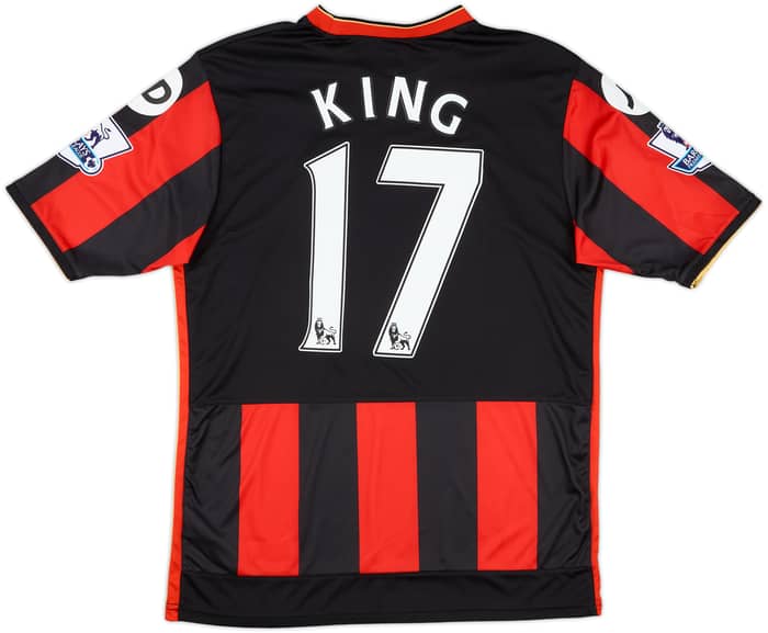 2015-16 Bournemouth Match Issue Home Shirt King #17