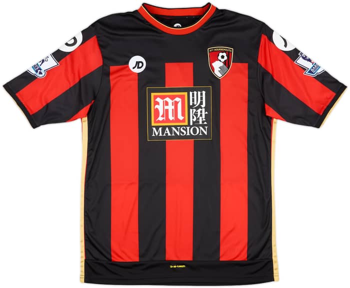 2015-16 Bournemouth Match Issue Home Shirt King #17