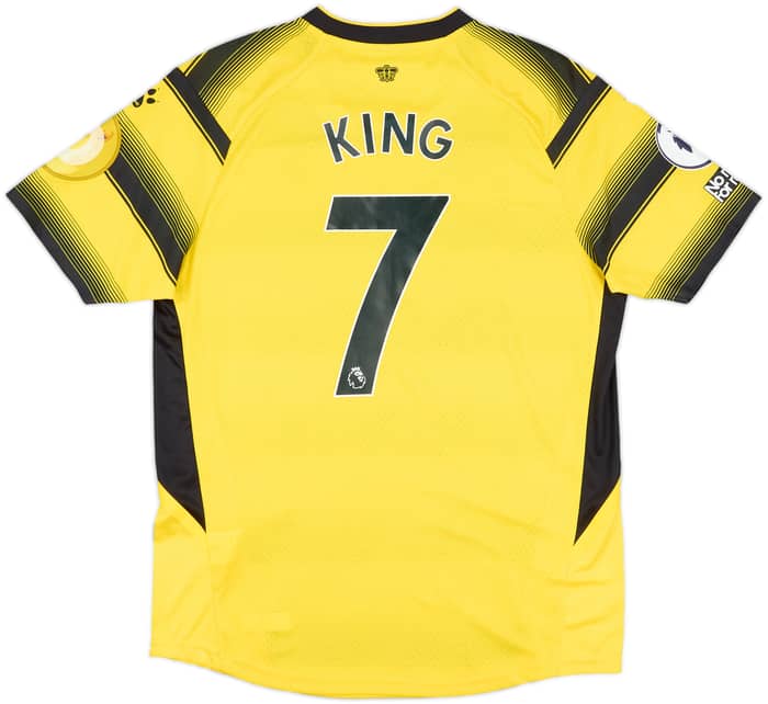 2021-22 Watford Match Issue Home Shirt King #7