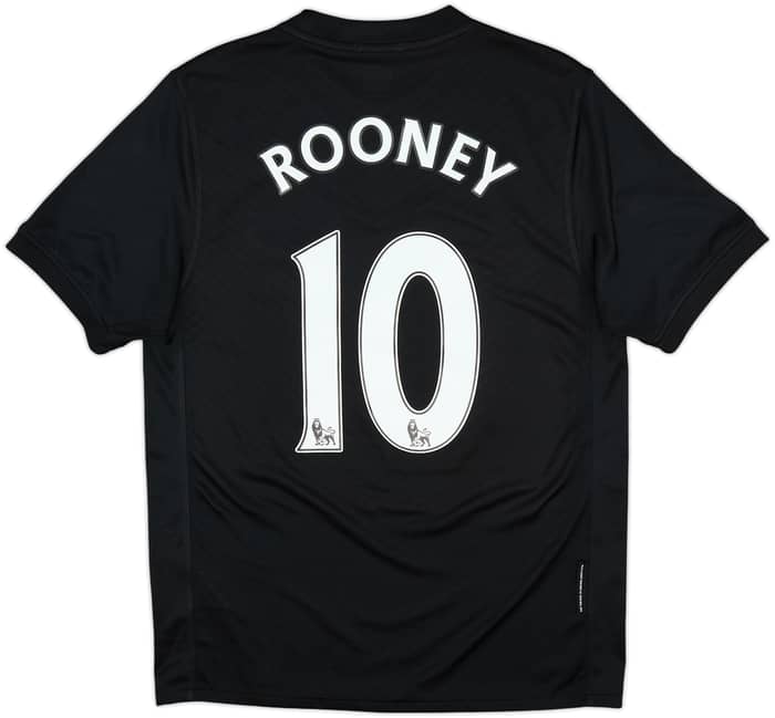 Camiseta de visitante del Manchester United 2009-10 Rooney #10 - 10/10 - (S)
