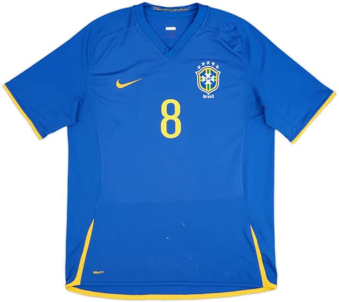 2008-10 Brazil Away Shirt Kaka #8 - 5/10 - (XL)