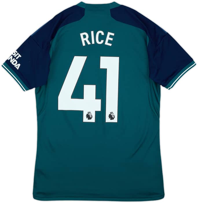 2023-24 Arsenal Third Shirt Rice #41 (S)