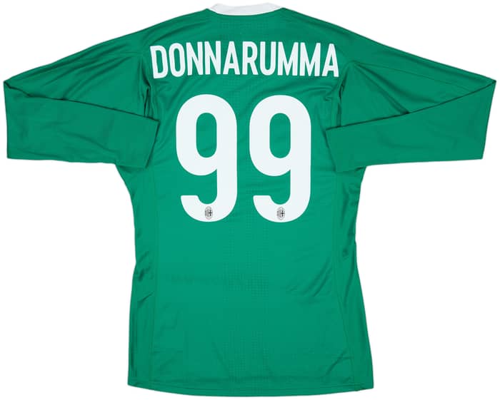 2017-18 AC Milan Player Issue GK Shirt Donnarumma #99 - 9/10 - (S)