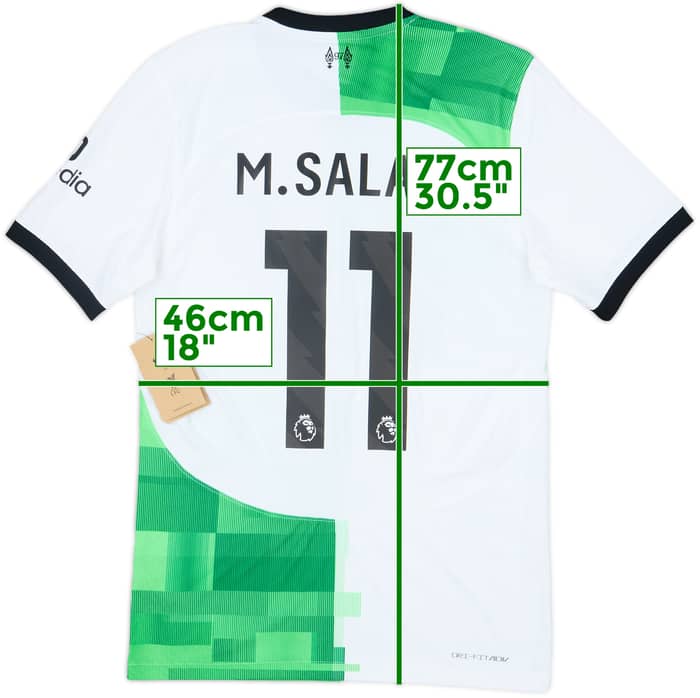 2023-24 Liverpool Authentic Away Shirt M.Salah #11 (S)