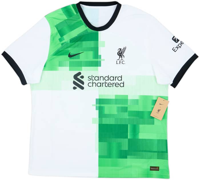 2023-24 Liverpool Authentic Away Shirt M.Salah #11 (XXL)