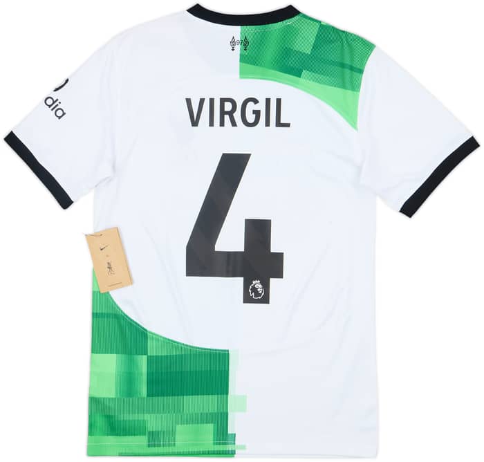 2023-24 Liverpool Away Shirt Virgil #4 (S)