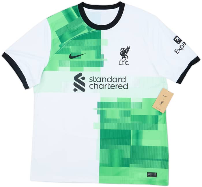 2023-24 Liverpool Away Shirt Virgil #4 (XL)