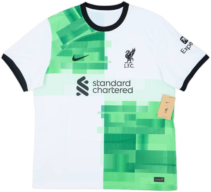 2023-24 Liverpool Away Shirt Virgil #4 (XL)