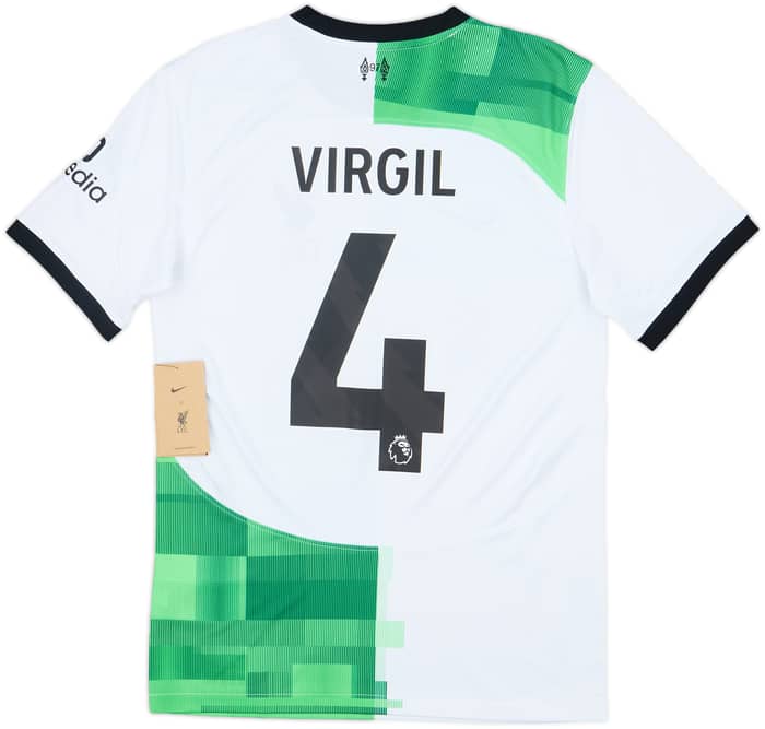2023-24 Liverpool Away Shirt Virgil #4 (S)