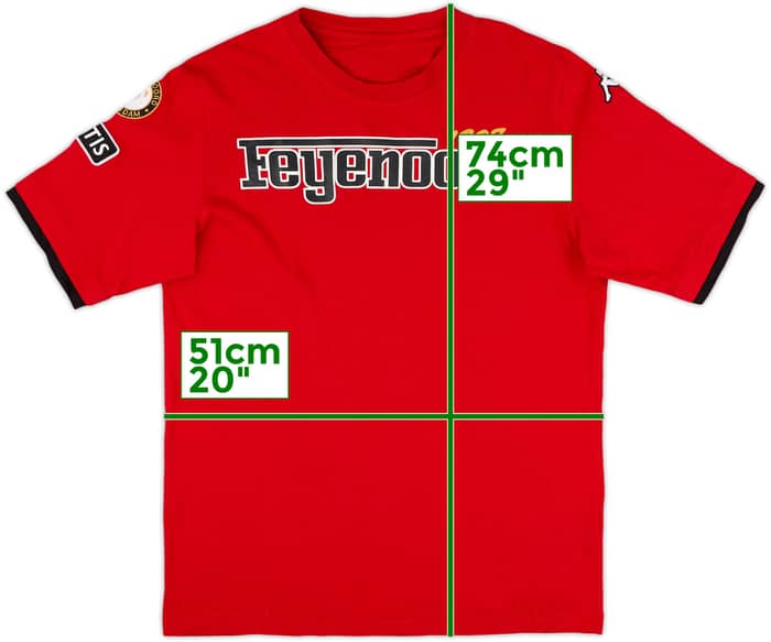 2008-09 Feyenoord Kappa Leisure Tee - 9/10 - (M)