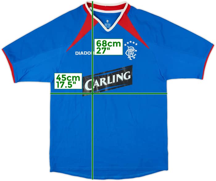 2003-05 Rangers Home Shirt - 8/10 - (S)
