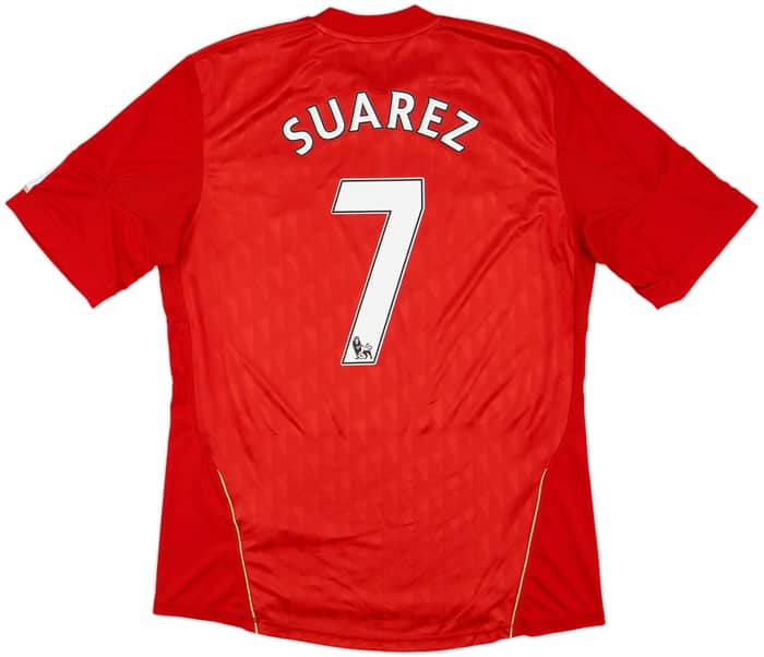 2010-12 Liverpool Home Shirt Suarez #7 - 5/10 - (L)