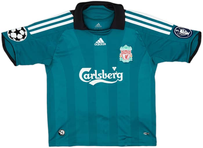 2008-09 Liverpool Third Shirt Mascherano #20 - 7/10 - (S.Boys)