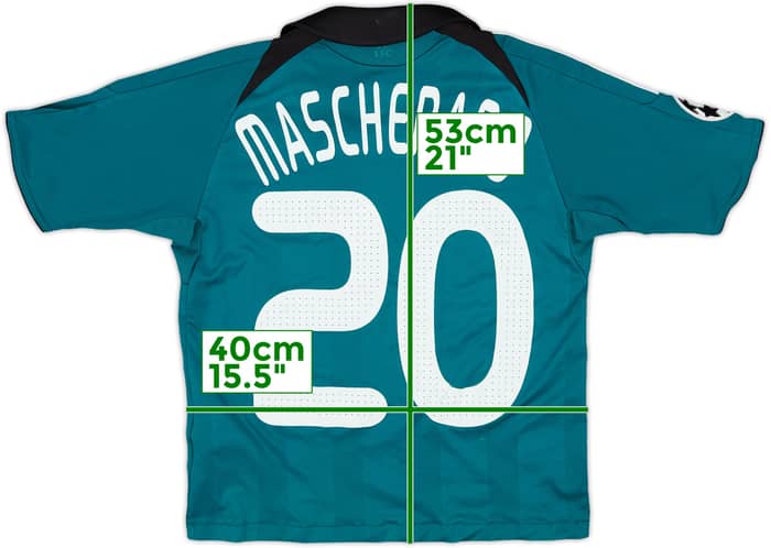 2008-09 Liverpool Third Shirt Mascherano #20 - 7/10 - (S.Boys)