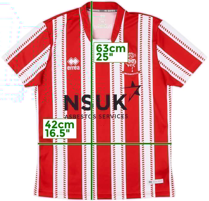 2018-19 Lincoln City Home Shirt - 8/10 - (S)