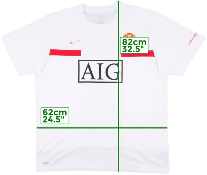 2009-10 Manchester United Nike Training Shirt - 5/10 - (XXL)