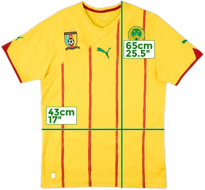 2010-11 Cameroon Away Shirt - 6/10 - (M)