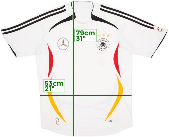 2005-07 Germany Home/Training Shirt - 5/10 - (L)