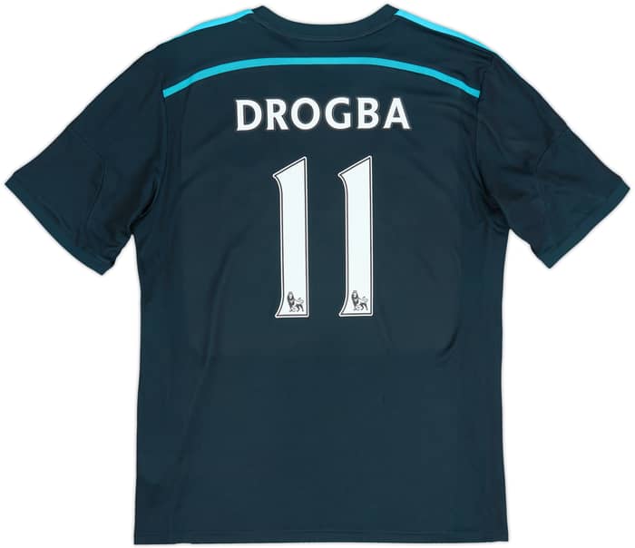 2014-15 Chelsea Third Shirt Drogba #11 - 5/10 - (XL)