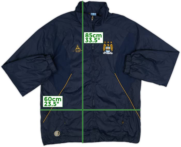 2007-09 Manchester City Le Coq Sportif Rain Jacket - 8/10 - (L)