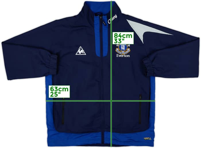 2009-10 Everton Le Coq Sportif Rain Jacket - 9/10 - (L)