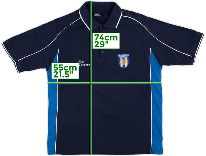 2001-02 Colchester United Strikeforce Polo Shirt - 9/10 - (XL)