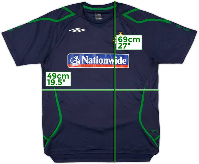 2008-10 Northern Ireland Umbro Training Shirt - 6/10 - (L)