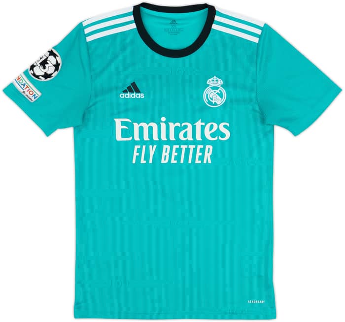 Camiseta de la tercera equipación del Real Madrid 2021-22 Hazard #7 - 7/10 - (XS)