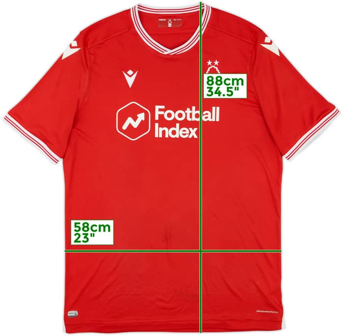 2020-21 Nottingham Forest Home Shirt - 7/10 - (3XL)