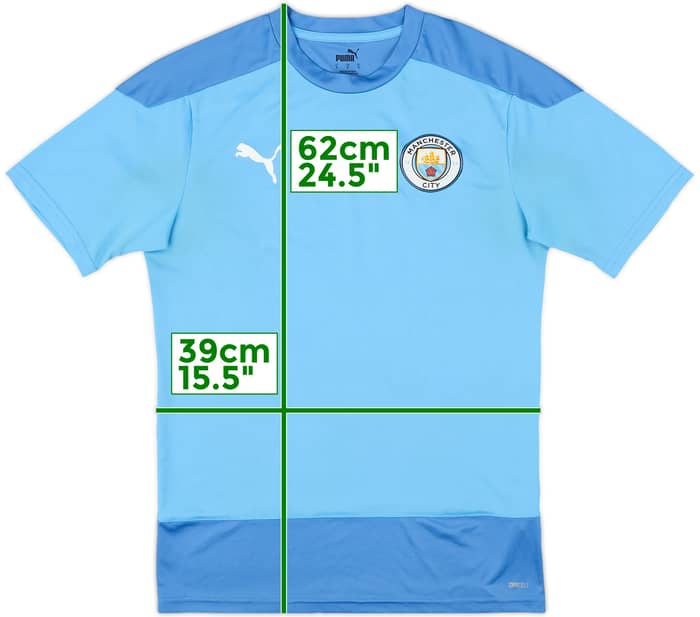 2019-20 Manchester City Puma Training Shirt - 6/10 - (S)