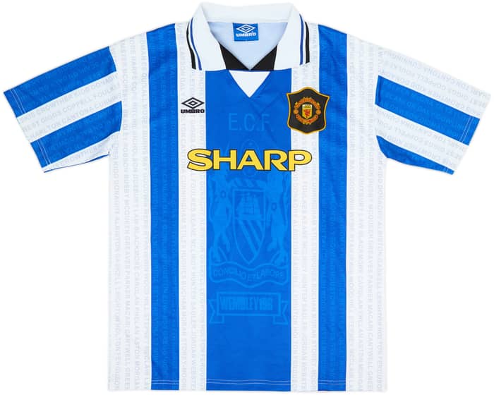 1994-96 Manchester United Third Shirt Beckham #24 - 9/10 - (L)