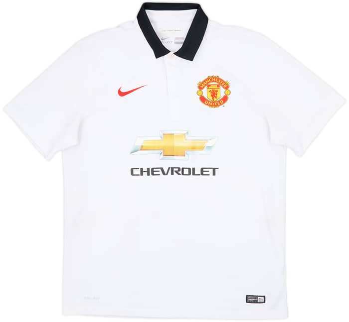 2014-15 Manchester United Away Shirt Mata #8 - 6/10 - (L)