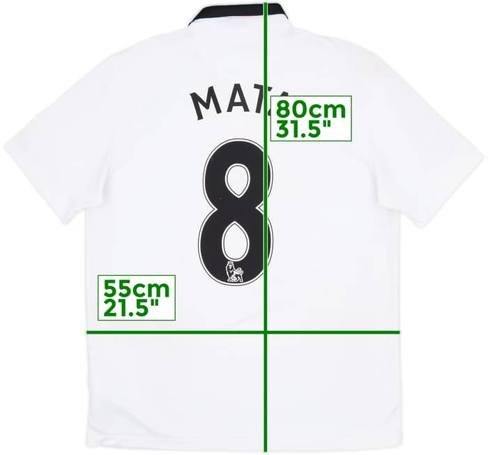 2014-15 Manchester United Away Shirt Mata #8 - 6/10 - (L)